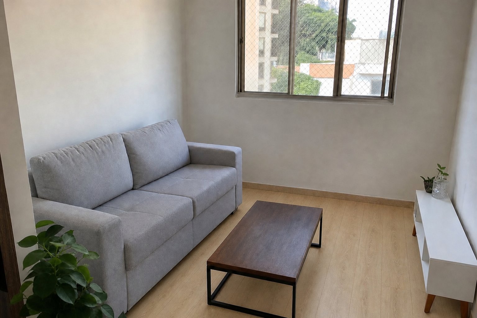 Ambiente com o produto aplicado